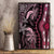Polynesia Dashiki Canvas Wall Art Polynesia and Africa Traditional Special Together Pink LT9 - Wonder Print Shop