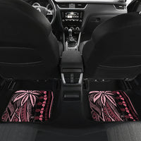 Polynesia Dashiki Car Mats Polynesia and Africa Traditional Special Together Pink LT9 - Wonder Print Shop