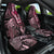 Polynesia Dashiki Car Seat Cover Polynesia and Africa Traditional Special Together Pink LT9 - Wonder Print Shop