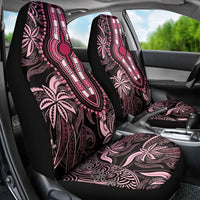 Polynesia Dashiki Car Seat Cover Polynesia and Africa Traditional Special Together Pink LT9 - Wonder Print Shop