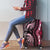 Polynesia Dashiki Luggage Cover Polynesia and Africa Traditional Special Together Pink - Wonder Print Shop