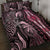 Polynesia Dashiki Quilt Bed Set Polynesia and Africa Traditional Special Together Pink - Wonder Print Shop