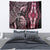 Polynesia Dashiki Tapestry Polynesia and Africa Traditional Special Together Pink - Wonder Print Shop