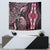 Polynesia Dashiki Tapestry Polynesia and Africa Traditional Special Together Pink - Wonder Print Shop