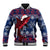 Samoa Manuia Le Kirisimasi Baseball Jacket Samoan Fishing Tribal Pattern Christmas Vibe LT9 - Wonder Print Shop