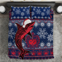 Samoa Manuia Le Kirisimasi Bedding Set Samoan Fishing Tribal Pattern Christmas Vibe LT9 - Wonder Print Shop