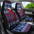 Samoa Manuia Le Kirisimasi Car Seat Cover Samoan Fishing Tribal Pattern Christmas Vibe LT9 - Wonder Print Shop