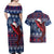 Samoa Manuia Le Kirisimasi Couples Matching Off Shoulder Maxi Dress and Hawaiian Shirt Samoan Fishing Tribal Pattern Christmas Vibe LT9 - Wonder Print Shop