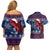 Samoa Manuia Le Kirisimasi Couples Matching Off Shoulder Short Dress and Hawaiian Shirt Samoan Fishing Tribal Pattern Christmas Vibe LT9 - Wonder Print Shop
