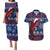 Samoa Manuia Le Kirisimasi Couples Matching Puletasi Dress and Hawaiian Shirt Samoan Fishing Tribal Pattern Christmas Vibe LT9 - Wonder Print Shop