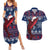 Samoa Manuia Le Kirisimasi Couples Matching Summer Maxi Dress and Hawaiian Shirt Samoan Fishing Tribal Pattern Christmas Vibe LT9 - Wonder Print Shop