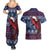 Samoa Manuia Le Kirisimasi Couples Matching Summer Maxi Dress and Hawaiian Shirt Samoan Fishing Tribal Pattern Christmas Vibe LT9 - Wonder Print Shop