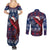 Samoa Manuia Le Kirisimasi Couples Matching Summer Maxi Dress and Long Sleeve Button Shirts Samoan Fishing Tribal Pattern Christmas Vibe LT9 - Wonder Print Shop