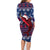 Samoa Manuia Le Kirisimasi Family Matching Long Sleeve Bodycon Dress and Hawaiian Shirt Samoan Fishing Tribal Pattern Christmas Vibe LT9 - Wonder Print Shop
