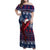 Samoa Manuia Le Kirisimasi Family Matching Off Shoulder Maxi Dress and Hawaiian Shirt Samoan Fishing Tribal Pattern Christmas Vibe LT9 - Wonder Print Shop