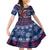 Samoa Manuia Le Kirisimasi Family Matching Puletasi Dress and Hawaiian Shirt Samoan Fishing Tribal Pattern Christmas Vibe - Wonder Print Shop