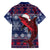Samoa Manuia Le Kirisimasi Family Matching Puletasi Dress and Hawaiian Shirt Samoan Fishing Tribal Pattern Christmas Vibe - Wonder Print Shop