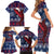 Samoa Manuia Le Kirisimasi Family Matching Short Sleeve Bodycon Dress and Hawaiian Shirt Samoan Fishing Tribal Pattern Christmas Vibe - Wonder Print Shop