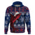 Samoa Manuia Le Kirisimasi Hoodie Samoan Fishing Tribal Pattern Christmas Vibe - Wonder Print Shop