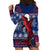 Samoa Manuia Le Kirisimasi Hoodie Dress Samoan Fishing Tribal Pattern Christmas Vibe - Wonder Print Shop
