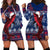 Samoa Manuia Le Kirisimasi Hoodie Dress Samoan Fishing Tribal Pattern Christmas Vibe - Wonder Print Shop