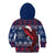 Samoa Manuia Le Kirisimasi Kid Hoodie Samoan Fishing Tribal Pattern Christmas Vibe - Wonder Print Shop