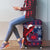 Samoa Manuia Le Kirisimasi Luggage Cover Samoan Fishing Tribal Pattern Christmas Vibe - Wonder Print Shop