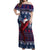 Samoa Manuia Le Kirisimasi Off Shoulder Maxi Dress Samoan Fishing Tribal Pattern Christmas Vibe - Wonder Print Shop