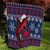 Samoa Manuia Le Kirisimasi Quilt Samoan Fishing Tribal Pattern Christmas Vibe - Wonder Print Shop