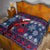 Samoa Manuia Le Kirisimasi Quilt Samoan Fishing Tribal Pattern Christmas Vibe - Wonder Print Shop