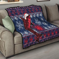 Samoa Manuia Le Kirisimasi Quilt Samoan Fishing Tribal Pattern Christmas Vibe - Wonder Print Shop