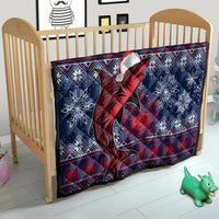 Samoa Manuia Le Kirisimasi Quilt Samoan Fishing Tribal Pattern Christmas Vibe - Wonder Print Shop