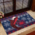 Samoa Manuia Le Kirisimasi Rubber Doormat Samoan Fishing Tribal Pattern Christmas Vibe - Wonder Print Shop