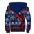 Samoa Manuia Le Kirisimasi Sherpa Hoodie Samoan Fishing Tribal Pattern Christmas Vibe - Wonder Print Shop
