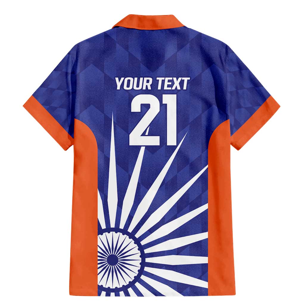 India Cricket Custom Family Matching Mermaid Dress and Hawaiian Shirt Ashoka Chakra with Flag Style LT9 - Wonder Print Shop