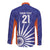 India Cricket Custom Long Sleeve Button Shirt Ashoka Chakra with Flag Style - Wonder Print Shop