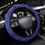 India Cricket Steering Wheel Cover Ashoka Chakra with Flag Style - Wonder Print Shop