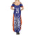 India Cricket Custom Summer Maxi Dress Ashoka Chakra with Flag Style - Wonder Print Shop