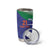 India Cricket Custom Tumbler Cup Ashoka Chakra with Flag Style - Wonder Print Shop