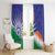 India Cricket Custom Window Curtain Ashoka Chakra with Flag Style - Wonder Print Shop