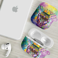 Mardi Gras Crawfish AirPods Case NOLA Fat Tuesday Drip Art - Wonder Print Shop
