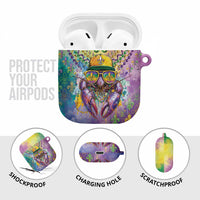Mardi Gras Crawfish AirPods Case NOLA Fat Tuesday Drip Art - Wonder Print Shop