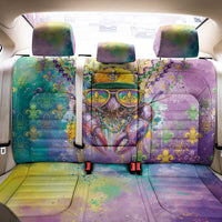 Mardi Gras Crawfish Back Car Seat Cover NOLA Fat Tuesday Drip Art - Wonder Print Shop