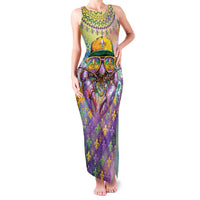 Mardi Gras Crawfish Personalized Family Matching Tank Maxi Dress and Hawaiian Shirt NOLA Fat Tuesday Drip Art - Wonder Print Shop