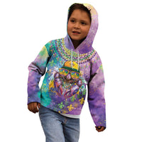 Mardi Gras Crawfish Personalized Kid Hoodie NOLA Fat Tuesday Drip Art - Wonder Print Shop
