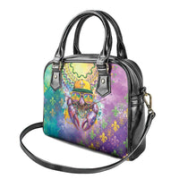 Mardi Gras Crawfish Shoulder Handbag NOLA Fat Tuesday Drip Art - Wonder Print Shop