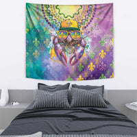 Mardi Gras Crawfish Tapestry NOLA Fat Tuesday Drip Art - Wonder Print Shop