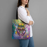 Mardi Gras Crawfish Tote Bag NOLA Fat Tuesday Drip Art - Wonder Print Shop