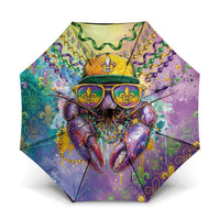 Mardi Gras Crawfish Umbrella NOLA Fat Tuesday Drip Art - Wonder Print Shop