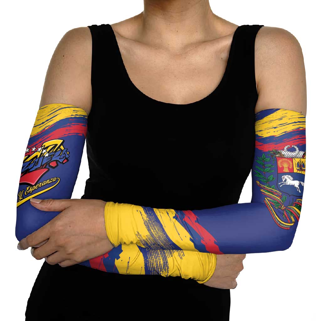 Venezuela Fuerza Y Esperanza Arm Sleeves - Wonder Print Shop